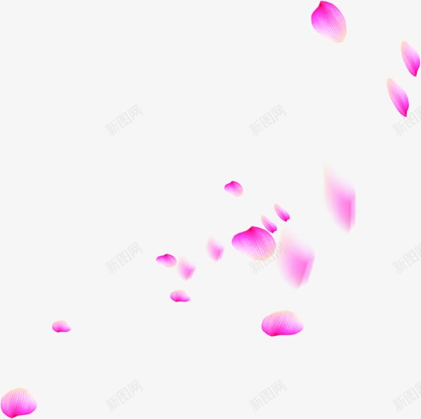 紫色花瓣飘落png免抠素材_88icon https://88icon.com 创意 婚礼 紫色 花瓣
