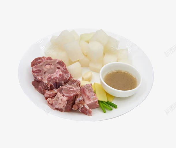 羊蝎子配料png免抠素材_88icon https://88icon.com 实物 羊蝎子 美味 美食 肉 萝卜