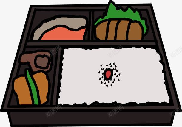 盒饭png免抠素材_88icon https://88icon.com 免费矢量下载 盒饭 蔬菜 食物