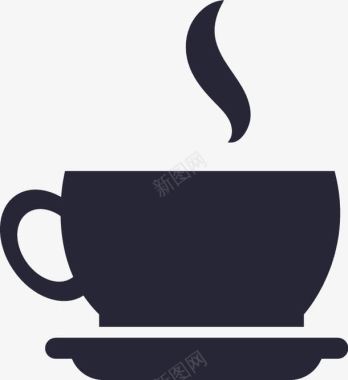 咖啡杯矢量图图标图标