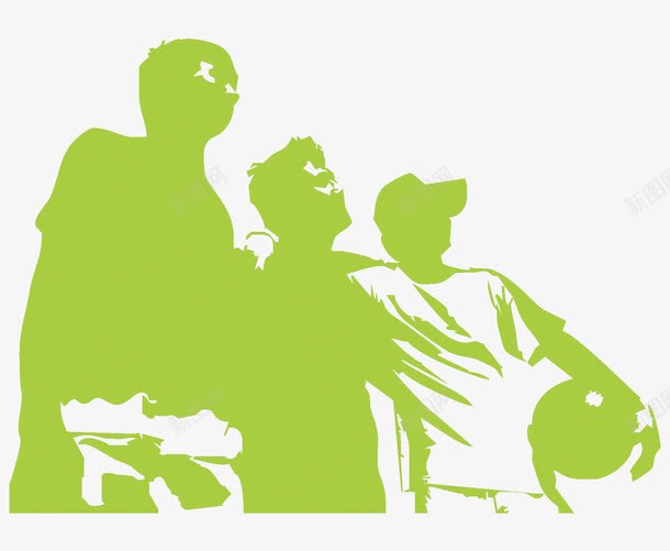 唯美精美运动人物剪影png免抠素材_88icon https://88icon.com 剪影 唯美 精美 绿色 运动人物