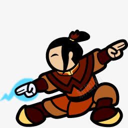 卡通武侠装饰中国功夫png免抠素材_88icon https://88icon.com 中国 功夫 卡通 古典 手绘 武侠 装饰