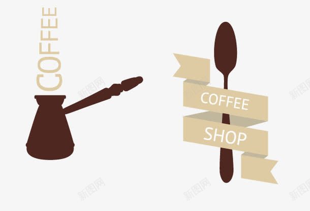 coffeepng免抠素材_88icon https://88icon.com coffee 勺子 矢量边框 边框