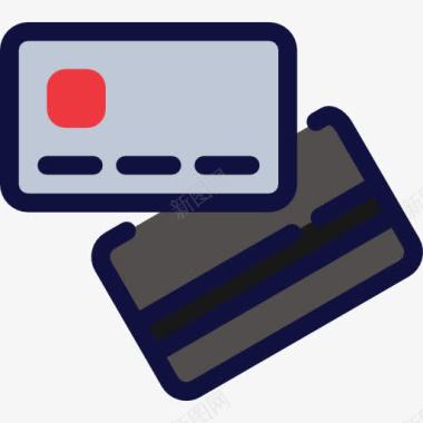高额信用卡信用卡图标图标