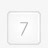 地球键盘键盘数字键7图标图标