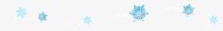 雪花漂浮素材