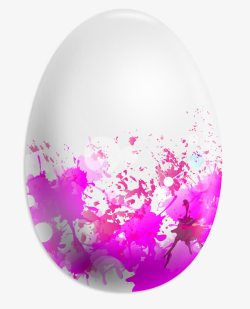 复活节卡通可爱彩蛋小鸡素材