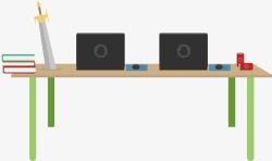 卡通办公桌装饰素材
