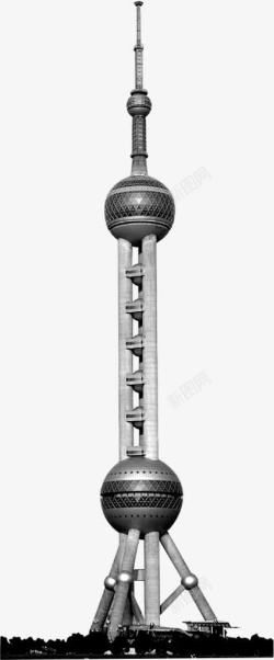 上海东方明珠复古素材