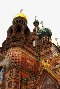 俄罗斯圣彼得堡大教堂素材