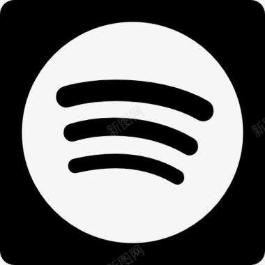 邮箱符号Spotify的标志图标图标