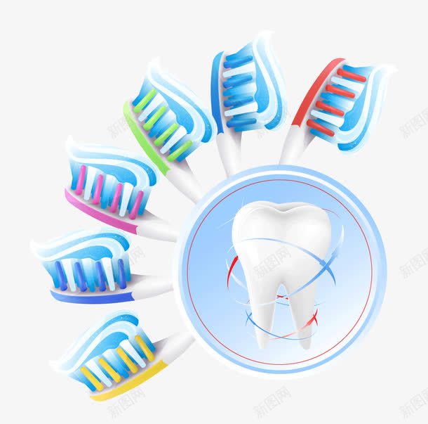 牙刷牙齿健康png免抠素材_88icon https://88icon.com 刷牙 清新牙齿 牙刷 牙膏 牙齿 牙齿健康