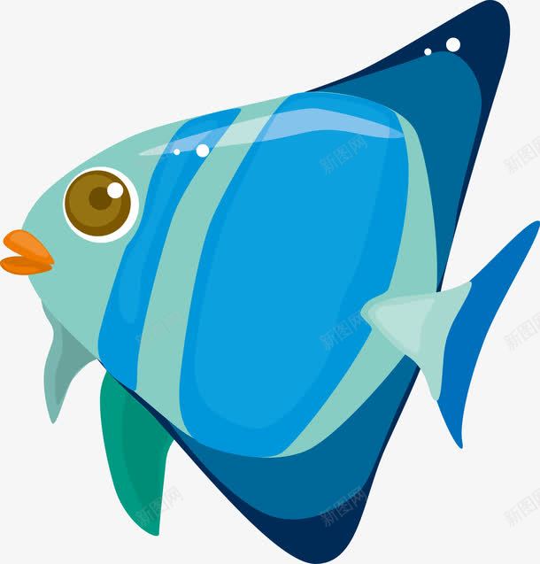 卡通蓝色海鱼观赏鱼png免抠素材_88icon https://88icon.com 卡通蓝色海鱼 卡通蓝色海鱼观赏鱼矢量图 海鱼蓝色矢量 观赏鱼矢量图