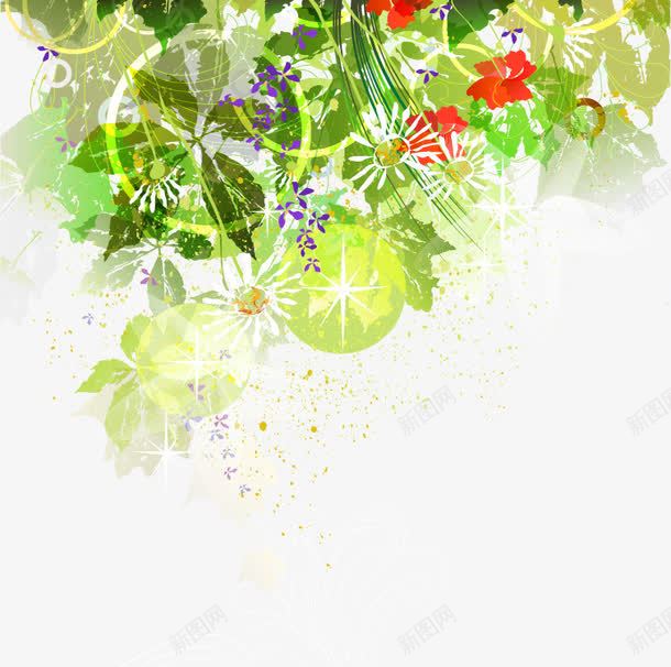 时尚背景装饰png免抠素材_88icon https://88icon.com 海报背景图片 背景图片 花朵 花瓣