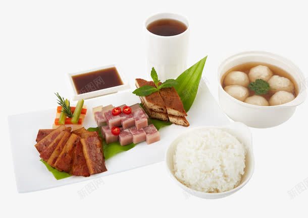 饭菜丸子汤png免抠素材_88icon https://88icon.com 丸子 主食 产品实物 套餐 食品 饭菜