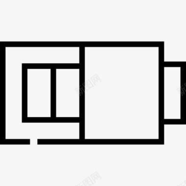 电子点火器电池图标图标