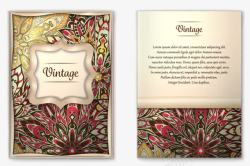 婚礼邀请卡素材