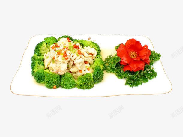 马拉盏焗鸡球png免抠素材_88icon https://88icon.com 中华美食 传统美食 子 美味熟菜 西兰花 餐饮美食