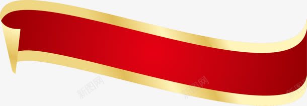 红色绸带png免抠素材_88icon https://88icon.com 卡通 漂浮 红色 绸带 装饰