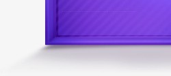 紫色卡通斜纹边框电商素材