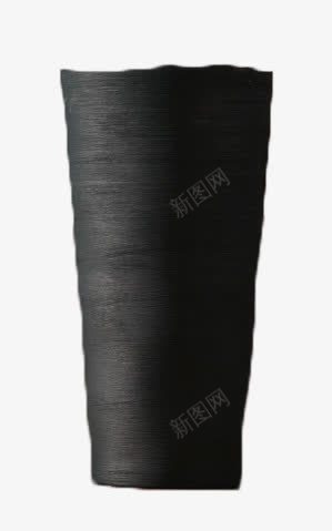 黑色陶瓷花瓶png免抠素材_88icon https://88icon.com 产品实物 时尚 瓷器 简约 花瓶 装饰 黑色