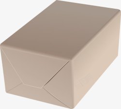 牛皮纸包装纸箱矢量图素材