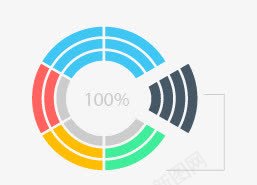 饼图png免抠素材_88icon https://88icon.com 圆饼图 彩色矢量图表 柱状图