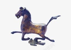 古铜器铜器马匹高清图片