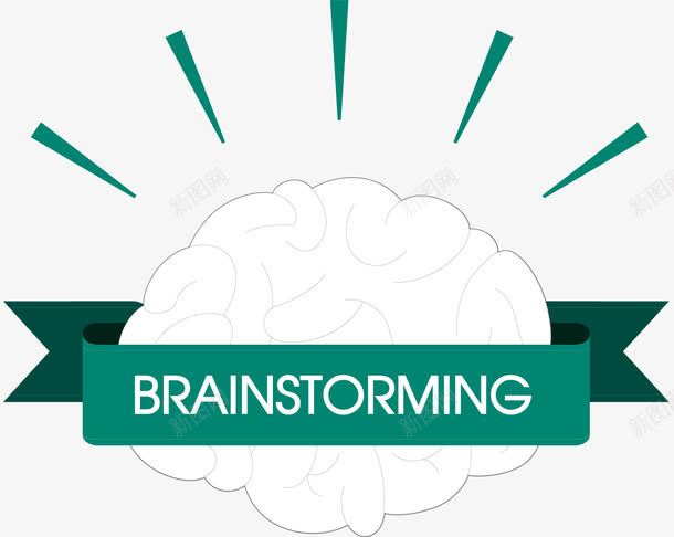 idea创意png免抠素材_88icon https://88icon.com idea创意设计 ieda 人脑 创意 商业 商务 图表 大脑 好创意 好点子 想法