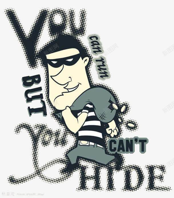 偷米小偷png免抠素材_88icon https://88icon.com 卡通手绘 坏笑表情 教育 眼罩 罪犯 装饰