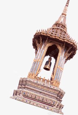 泰国钟楼大钟素材