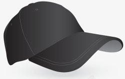 货车司机帽黑色透视风格帽子高清图片