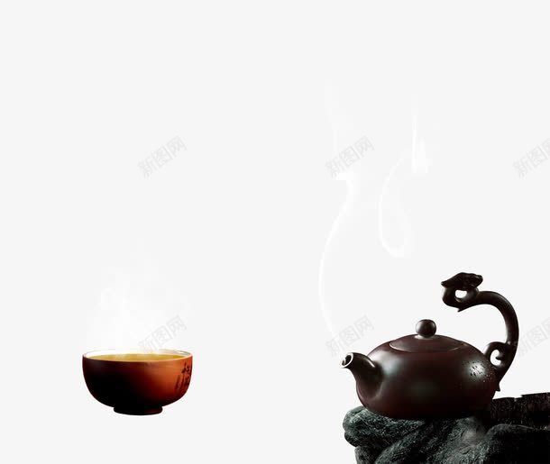 茶文化png免抠素材_88icon https://88icon.com 喝茶 文化气息 茶壶 茶碗