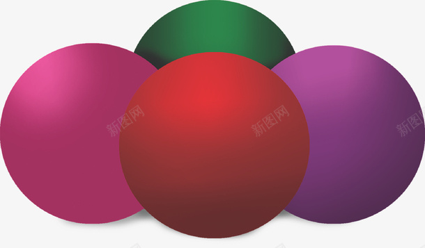 四个彩色装饰球球矢量图ai免抠素材_88icon https://88icon.com 四个球球 彩色 彩色球球 球球装饰 矢量球球装饰 装饰 装饰PNG 矢量图