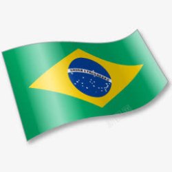 bra巴西胸罩国旗VistaFlagicons图标高清图片