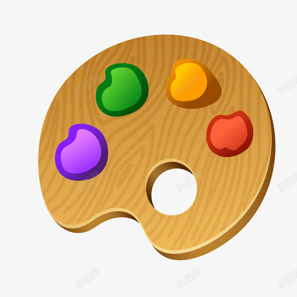 黄色木质儿童画板矢量图ai免抠素材_88icon https://88icon.com 儿童 木质 画板 黄色 矢量图