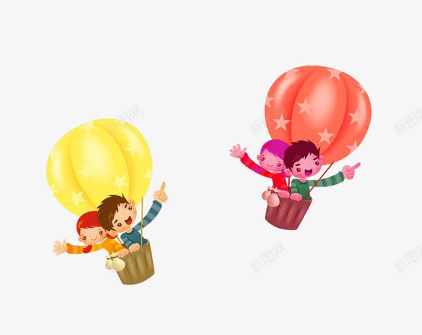 儿童节热气球装饰图案png免抠素材_88icon https://88icon.com 人物 儿童节 卡通 热气球 童年装饰图案
