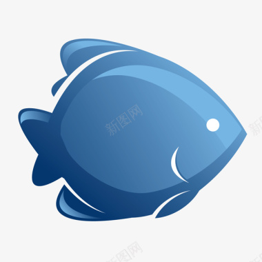 鱼鱼标矢量图图标图标