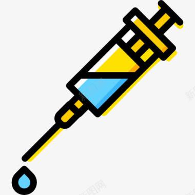 小清新教育注射器图标图标