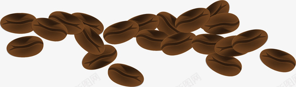 手绘棕色咖啡豆咖啡png免抠素材_88icon https://88icon.com 咖啡 小清新 手绘咖啡豆 棕色咖啡豆 水彩 简约