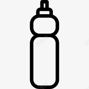 瓶子玻璃瓶瓶子里的水图标图标