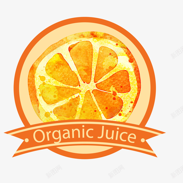 卡通水果标签矢量图ai免抠素材_88icon https://88icon.com 卡通 标签设计 植物 橙子 水果 食物 矢量图