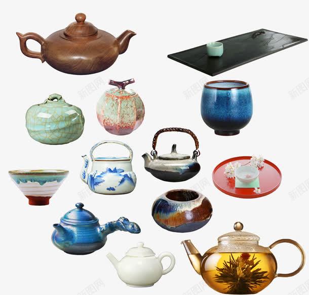 茶壶png免抠素材_88icon https://88icon.com 中国风 中国风茶具 古典 茶壶 茶道 茶韵