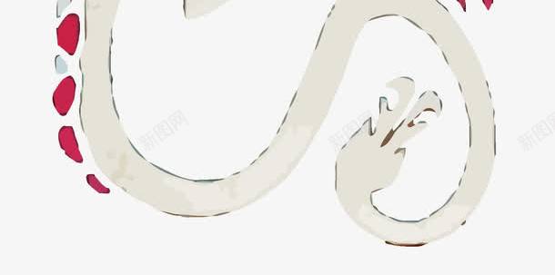 龙图腾png免抠素材_88icon https://88icon.com PNG图片 PNG图片素材 PNG素材 PNG素材免费下载 图腾 白色 龙 龙形图腾