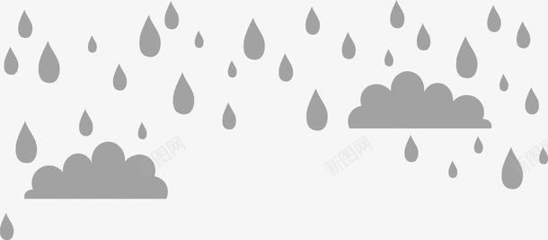 下雨矢量图ai免抠素材_88icon https://88icon.com 下雨 雨水 雨滴 矢量图