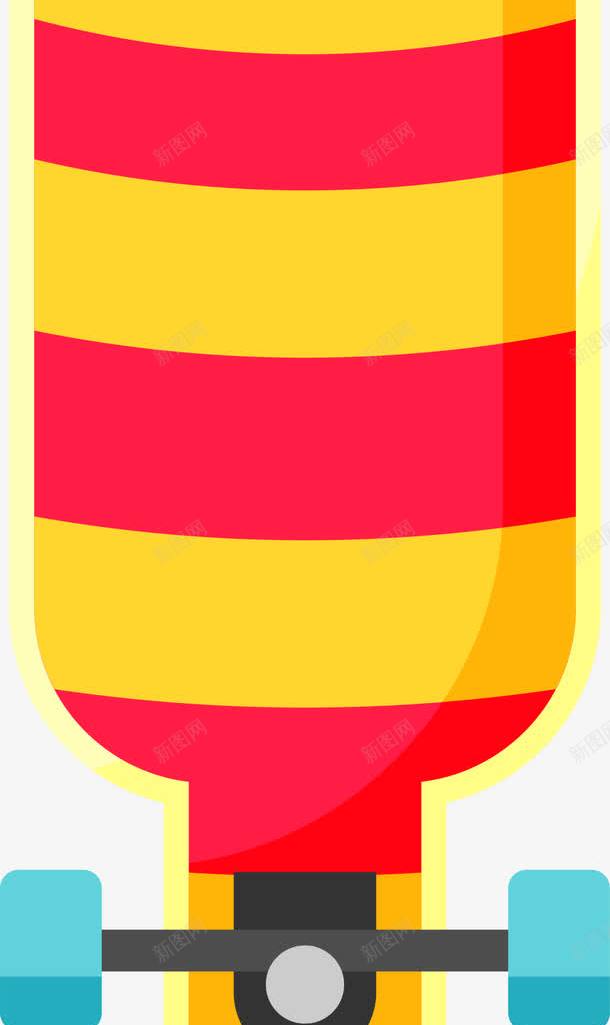 黄色卡通红线滑板png免抠素材_88icon https://88icon.com 6月21日 世界滑板日 创意滑板 嘻哈风 流行 红线滑板 街头 黄色滑板