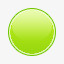green绿色圆应用图标图标