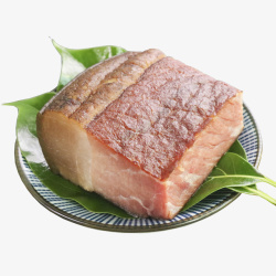 一盘腊肉美味腊肉高清图片