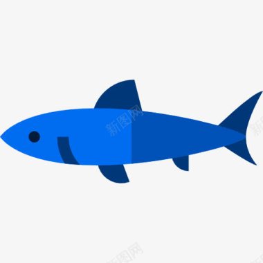 海洋鲨鱼图标图标