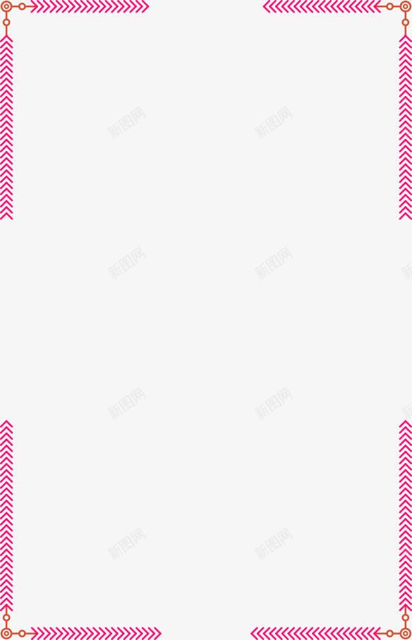 红色中国风花边边框纹理png免抠素材_88icon https://88icon.com 中国风 免抠PNG 红色 花边 边框纹理
